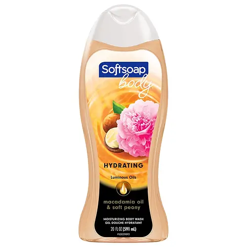 Softsoap Moisturizing Body Wash Macadamia Oil & Soft Peony