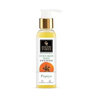 Good Vibes Papaya Even Skin Tone Face Wash