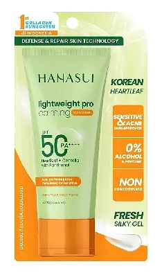 Hanasui Lightweight Pro Calming Sunscreen SPF 50