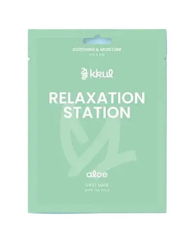 Kkul Relaxation Station Sheet Mask Aloe
