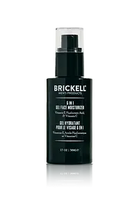 Brickell Men's Products 6 In 1 Gel Face Moisturizer