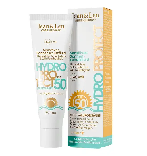 Jean&Len Hydro Protect 50 - sensitives Sonnenschutzfluid