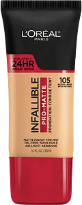 L'Oreal Infallible Pro-Matte Up To 24HR Foundation 105