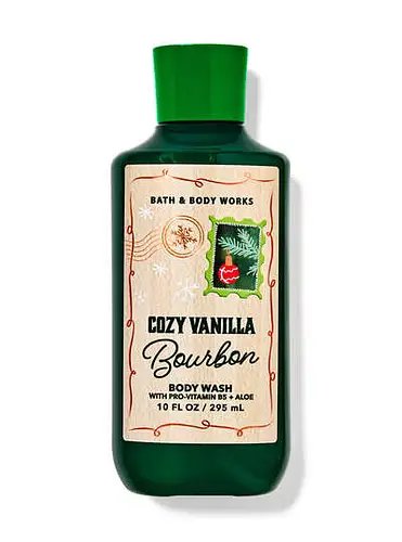 Bath & Body Works Body Wash Cozy Vanilla Bourbon