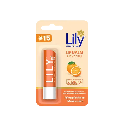 Lily Lip Balm SPF 15 Mandarin