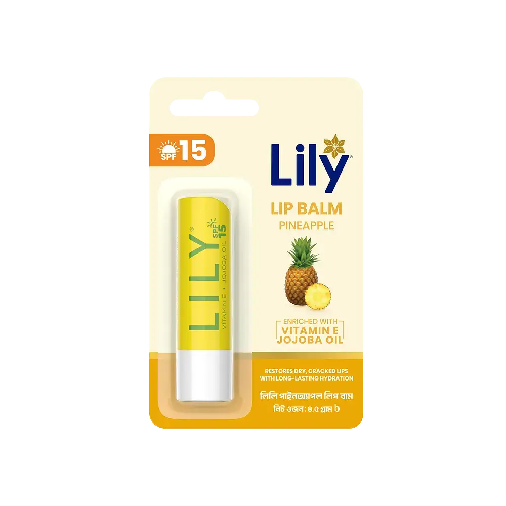 Lily Lip Balm SPF 15 Pineapple