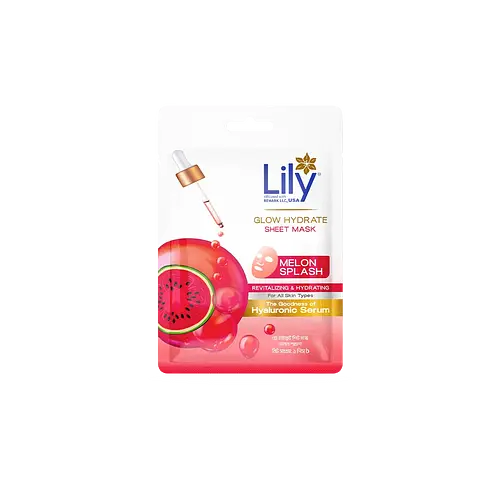 Lily Glow Hydrate Sheet Mask Melon Splash