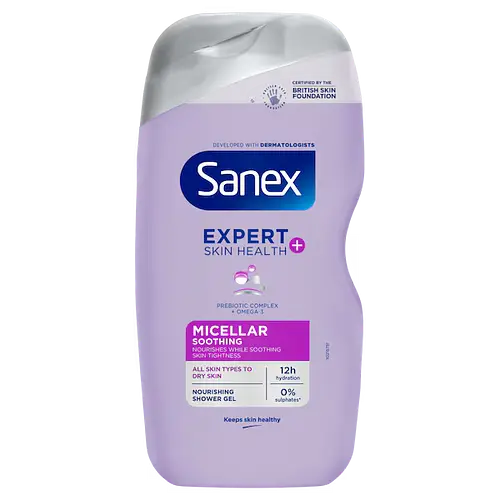 Sanex Expert Skin Health + Micellar Soothing Shower Gel