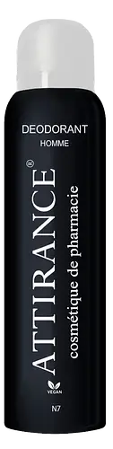Attirance Homme Deodorant N7 Black Pepper & Vetiver Leaves