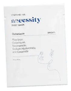 Madame Gie Necessity Sheet Mask Glutaniacin Bright+