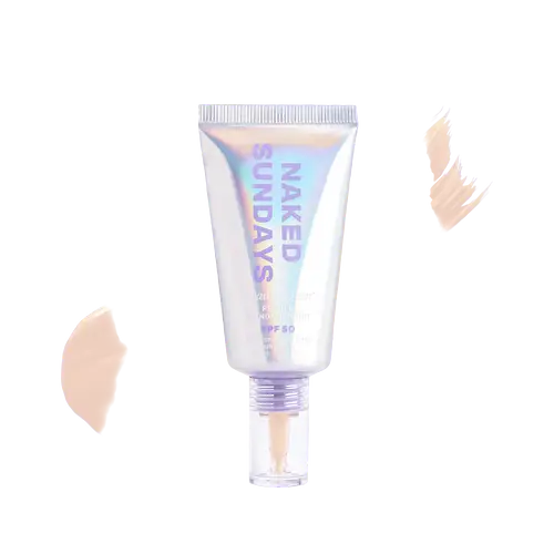 Naked Sundays Beautyscreen Peptide Foundation Tint SPF 50 1.5 Fair Cool