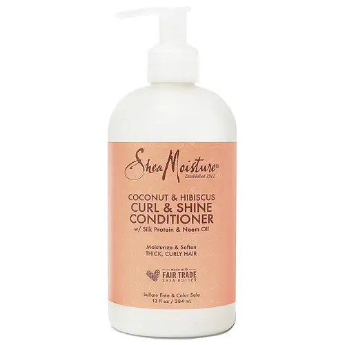 Shea Moisture Coconut & Hibiscus Curl and Shine Conditioner