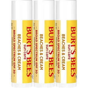 Burt's Bees Island Getaway SPF 30 Lip Balm Beaches & Cream