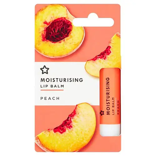 Superdrug Moisturising Lip Balm Peach
