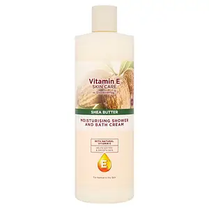 Superdrug Vitamin E Skin Care Moisturising Shower And Bath Cream Shea Butter