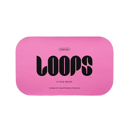 Loops Double Take Glow Hydrogel Face Mask