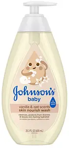 Johnson's Baby Skin Nourish Wash Vanilla & Oat