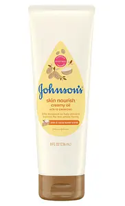 Johnson's Baby Skin Nourish Creamy Oil Shea & Cocoa Butter