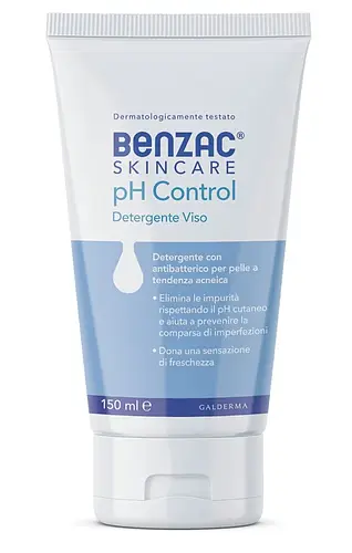 Benzac pH Control Antibacterial Facial Wash Italy