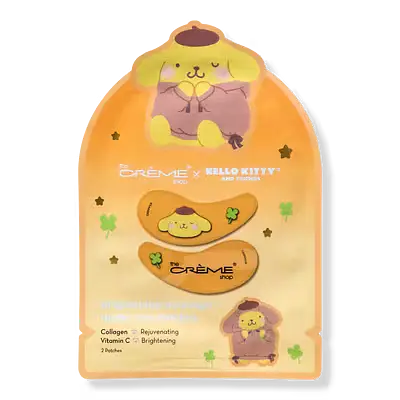 The Creme Shop Hello Kitty And Friends Hydrogel Under Eye Patches Pompompurin - Brightening