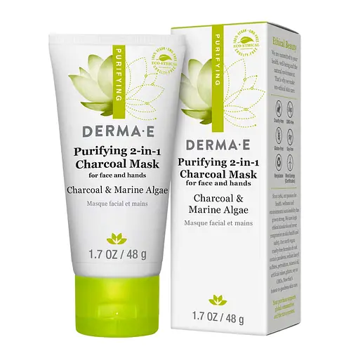 Derma E Purifying 2-in-1 Charcoal Face Mask
