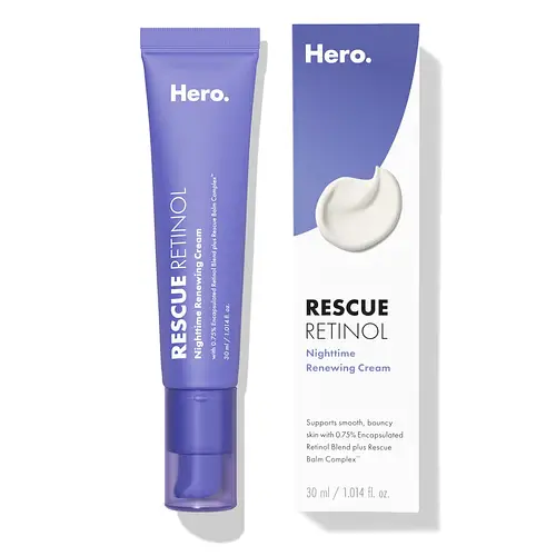 Hero Cosmetics Rescue Retinol Nighttime Renewing Cream