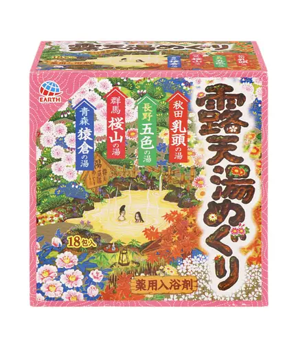 Earth Rotenyu Meguri Bath Powder
