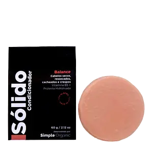 Simple Organic Isólido Condicionador Em Barra Balance