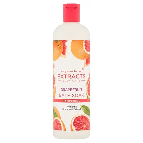 Superdrug Extracts Bath Soak Grapefruit