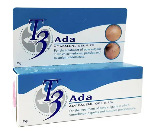 T3 Adapalene Gel 0.1%