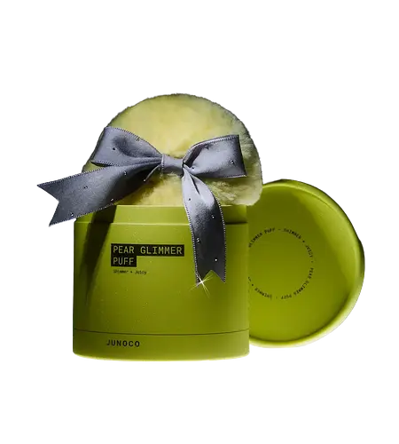 JUNO & Co Pear Glimmer Puff