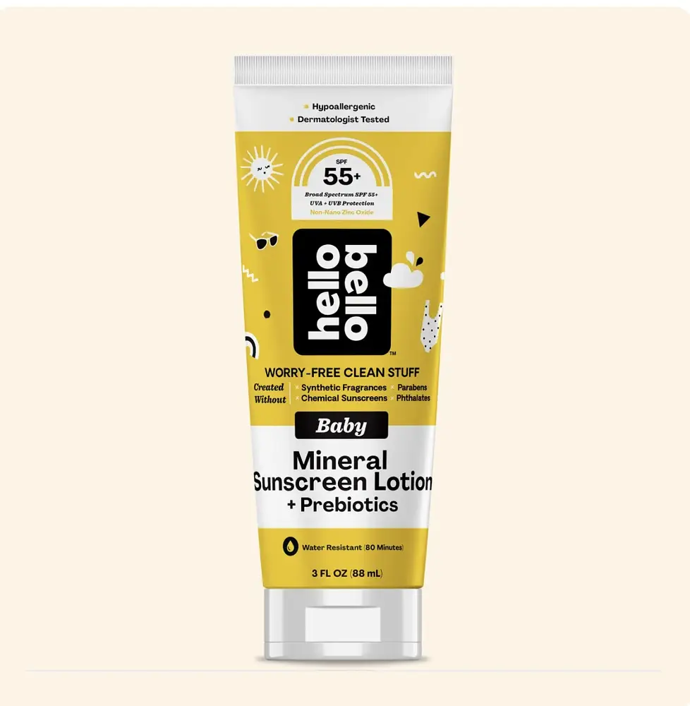 Hello Bello Baby Mineral Sunscreen Lotion + Prebiotics