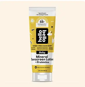 Hello Bello Baby Mineral Sunscreen Lotion + Prebiotics
