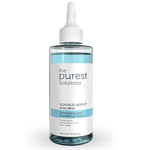 The Purest Solutions Exfoliating And Clarifying Toner Glycolic Acid %5 AHA+BHA