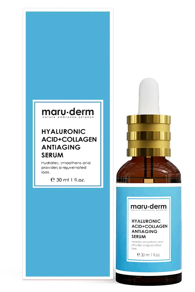 maru.derm Hyaluronic Acid + Collagen Anti-Aging Serum