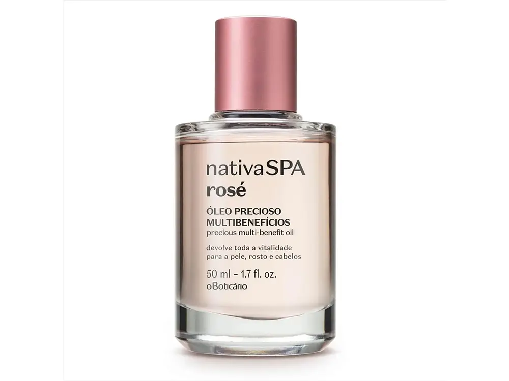 O Boticário Native Spa Rosé Multi-Benefit Body Oil