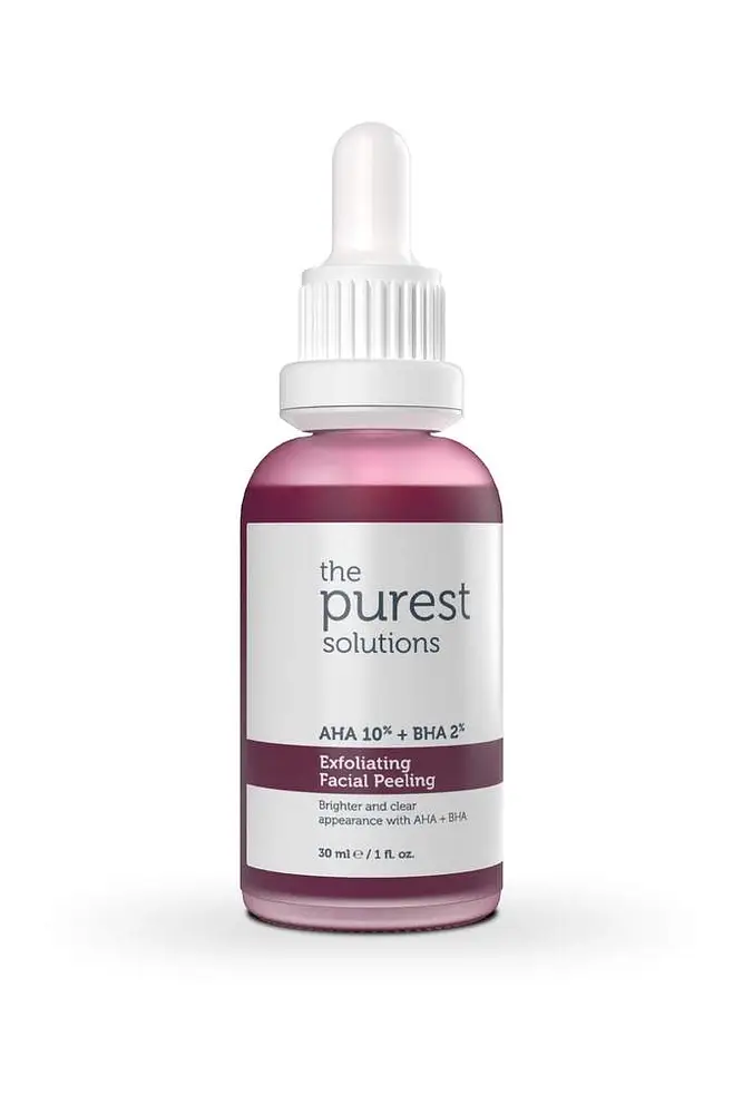 The Purest Solutions Exfoliating Facial Peeling AHA 10% + BHA 2%