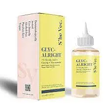 S'he vec Glyc-Alright 7% Glycolic Acid + Ginseng + Niacinamide