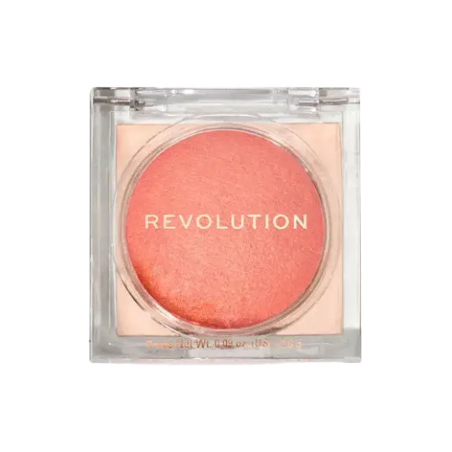 Revolution Beauty Beam Bright Blush Peach Pop