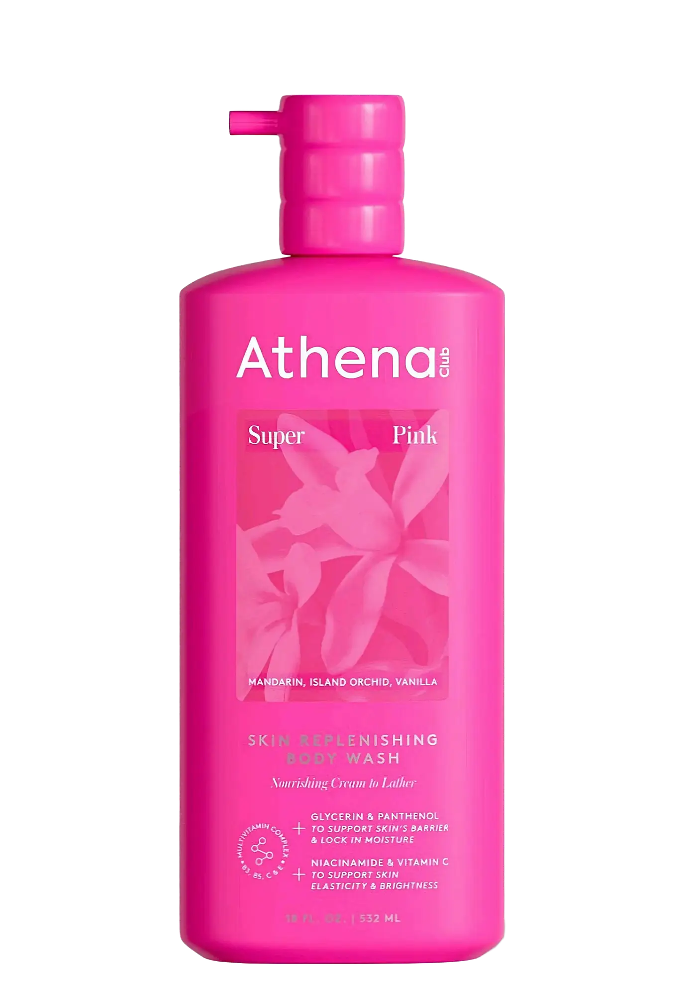 Athena Club Skin Replenishing Body Wash Super Pink
