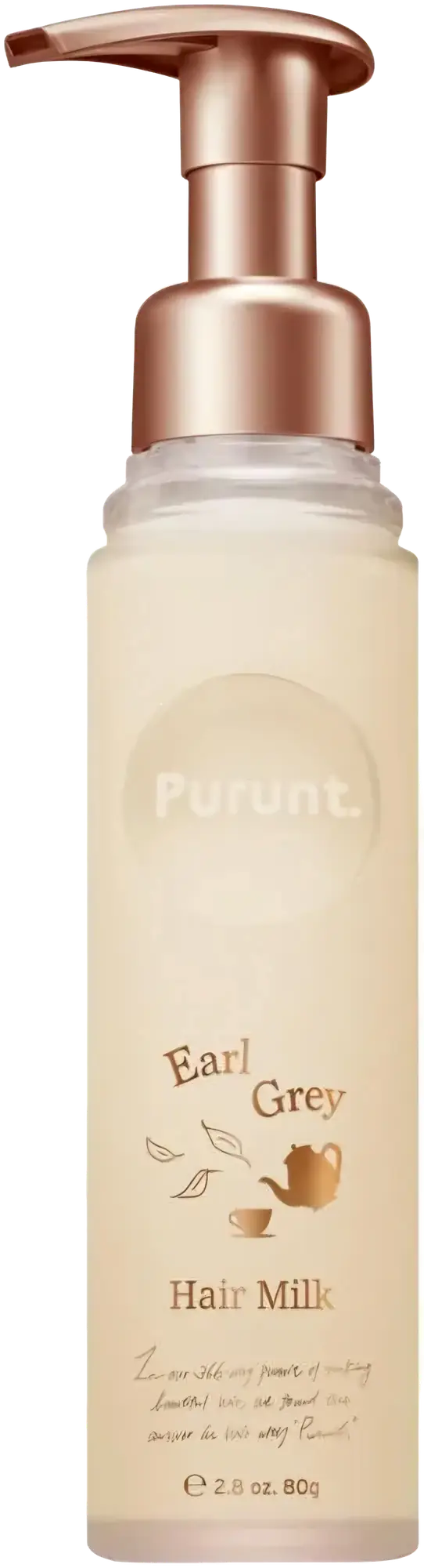 Purunt Earl Grey Hair Milk