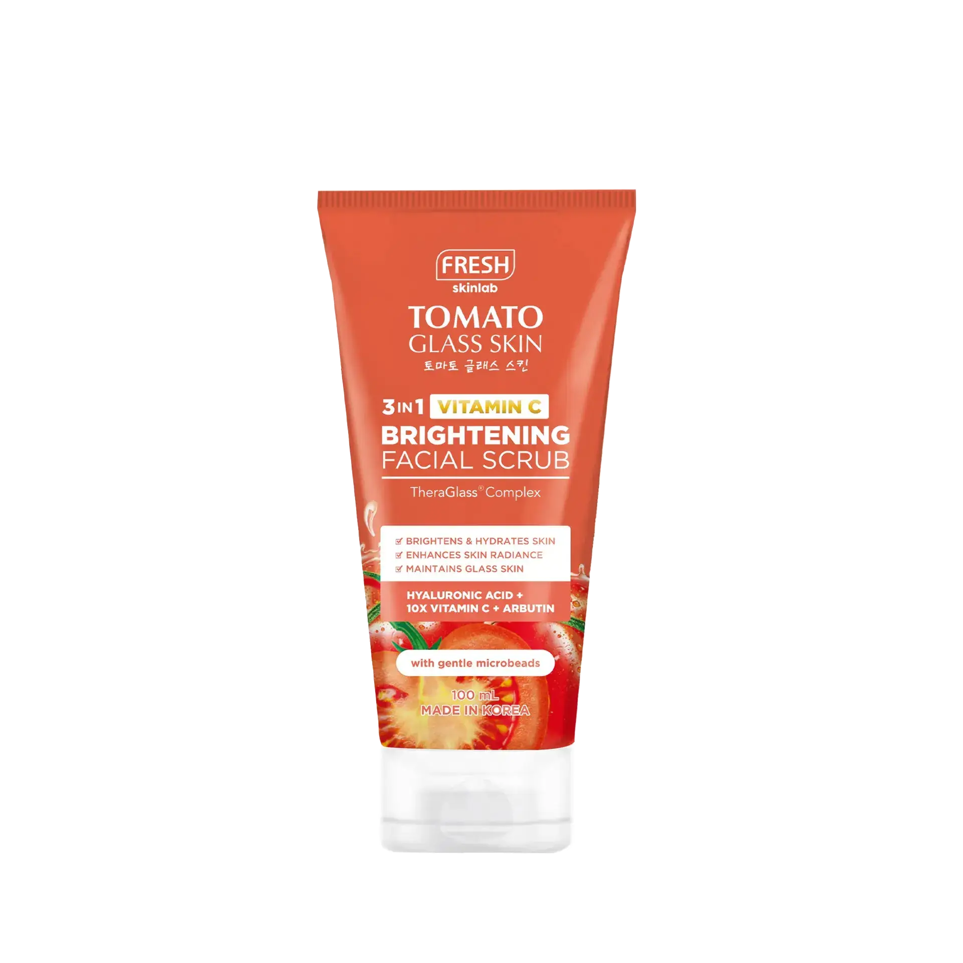 Fresh Skinlab Tomato Glass Skin Brightening Facial Scrub