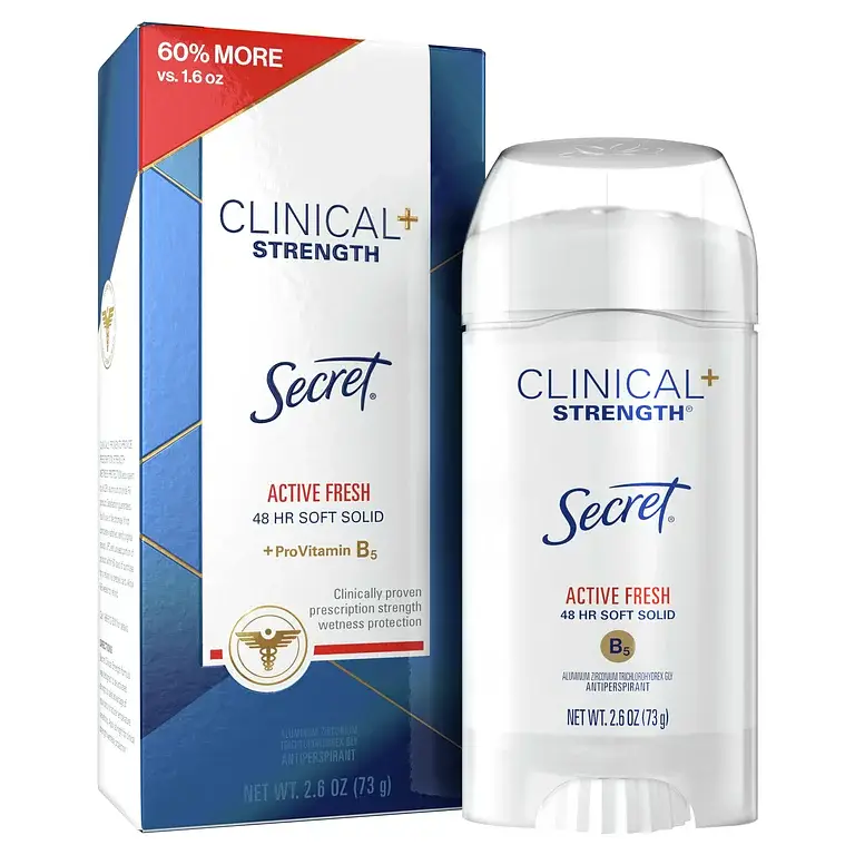 Secret Clinical Strength Soft Solid Antiperspirant Deodorant