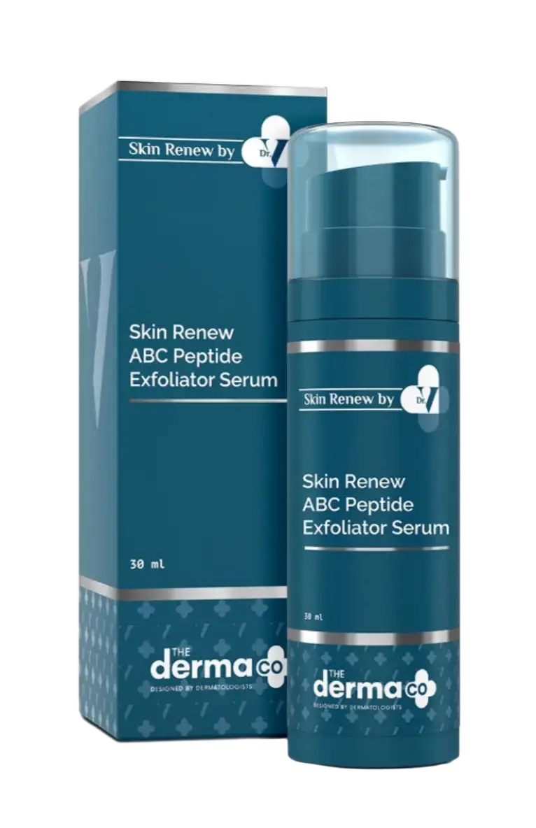 The Derma Co Skin Renew ABC Peptide Exfoliator Serum