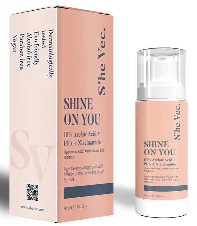 S'he vec Shine On You 10% Azelaic Acid + PHA + Niacinamide