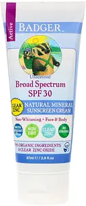 Badger Clear Zinc Sunscreen SPF 30