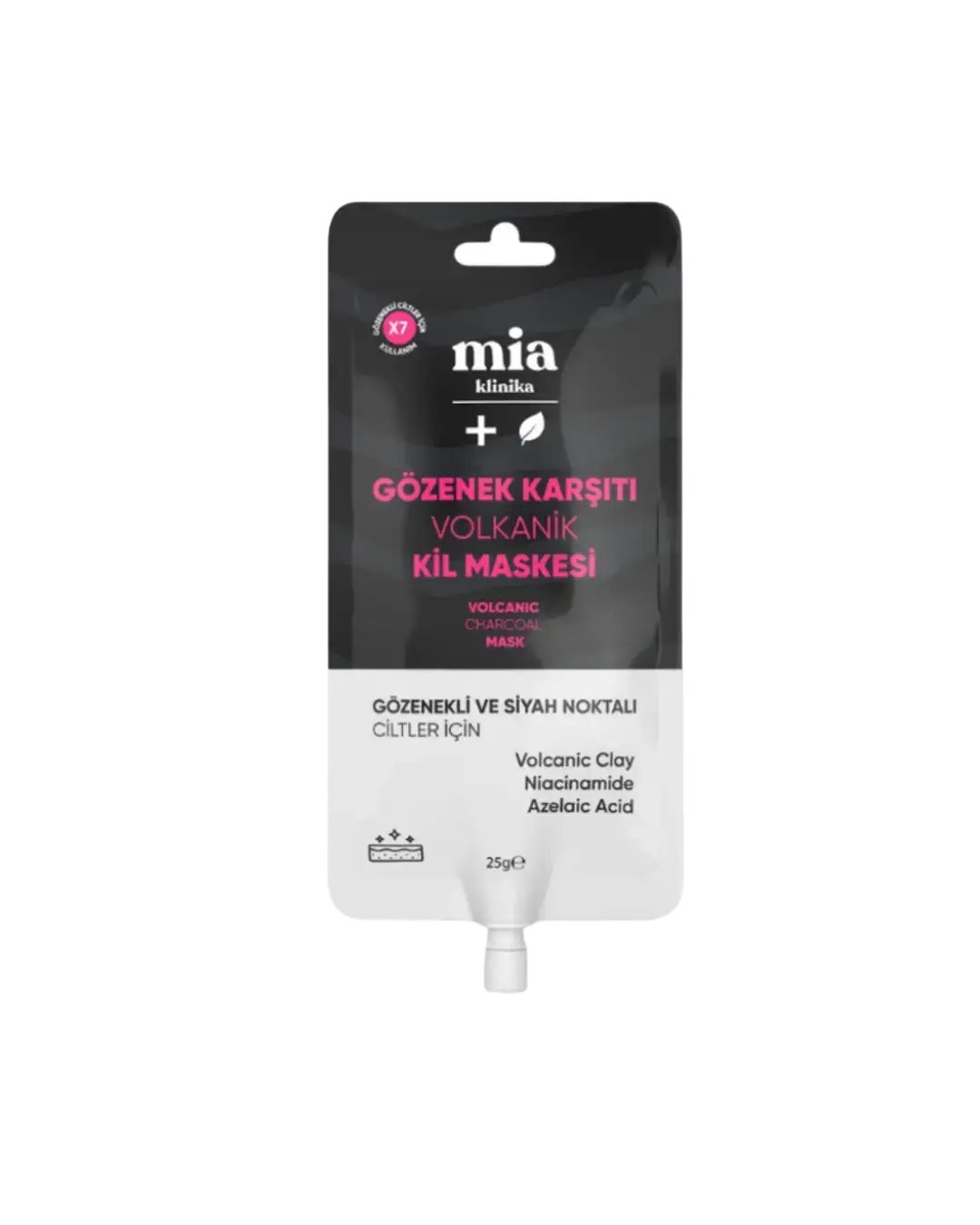 mia klinika Clay Mask Anti-Pore Volcanic