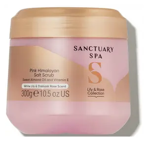 Sanctuary Spa Lily And Rose Collection Pink Himalayan Salt Scrub