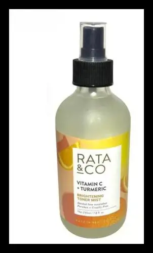 Rata & Co Vitamin C + Turmeric Brightening Toner Mist