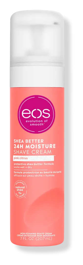 EOS Shea Better 24H Moisture Shave Cream Pink Citrus